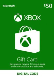 Sobre o produto Cartão Presente Xbox Live 10 Euros (Formato Digital) Tem um jogador na sua lista de ofertas? Dê-lhe um cartão de oferta Xbox para o entretenimento e os jogos mais recentes na Xbox e no Windows. O cartão permitir-lhe-á comprar os títulos mais recentes, clássicos e conteúdos exclusivos. Para resgatar o código: 1. Aceda a microsoft.com/redeem; 2. Revele e introduza cuidadosamente o código; 3. Comece a comprar. A compra do artigo pressupõe a aceitação dos termos e condições disponíveis sob a imagem do produto.